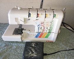 Elna ez34 overlock manual sewing machine